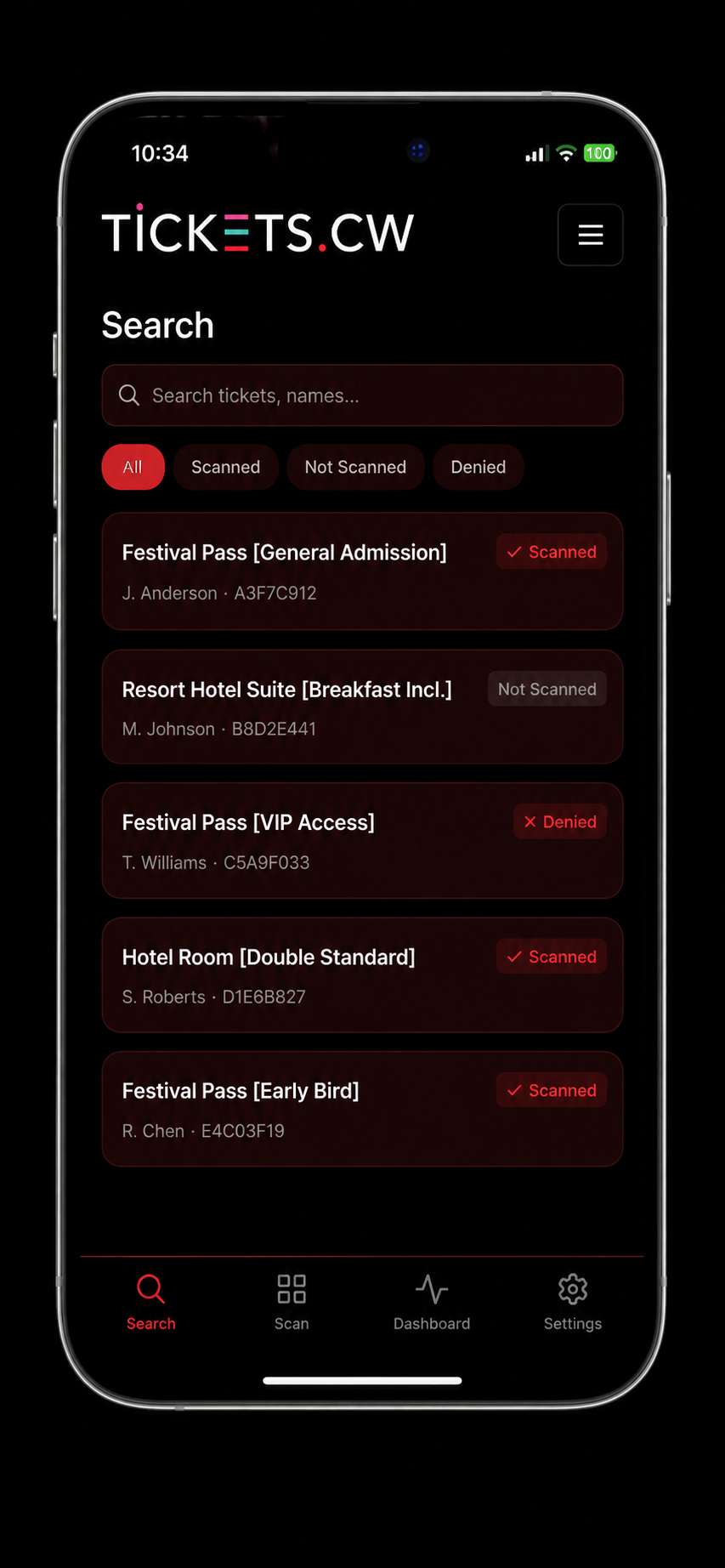 Search and Filter